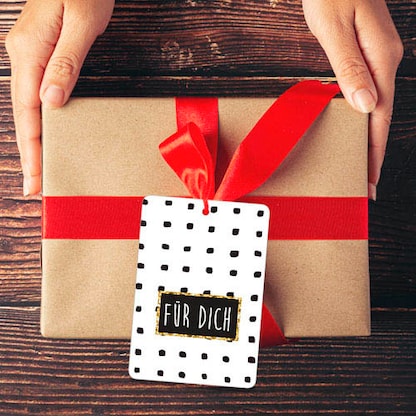 Artikelbild 3 für LUMA Geschenkanhänger mehrfarbig für Dich, 10 St., Artikelnummer 141399