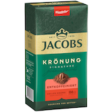 Artikelbild 1 für JACOBS KRÖNUNG SIGNATURE ENTKOFFEINIERT Kaffee, gemahlen, Arabica- und Robustabohnen 500,0 g, Artikelnummer 393247