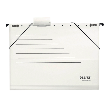 Artikelbild für LEITZ Hängemappen ALPHA Active 1925 weiß, 5 St., Artikelnummer 333613