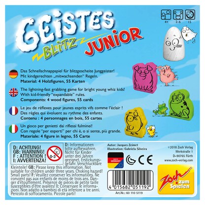 Artikelbild 3 für Zoch Geistesblitz Junior Geschicklichkeitsspiel, 1 St., Artikelnummer 657231