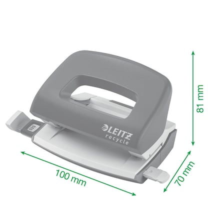 Artikelbild 4 für LEITZ Locher Recycle Mini rot, 1 St., Artikelnummer 118477