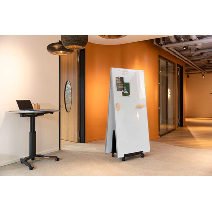 Artikelbild 5 für SIGEL Whiteboard-Set mit Ständer Tent-use Meet up 90,0 x 180,0 cm weiß/schwarz/silber Aluminium, Artikelnummer 753758