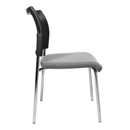 Artikelbild 5 für Topstar Besucherstühle Visit 10 Net NV290 G230 grau, schwarz Stoff, 2 St., Artikelnummer 618160