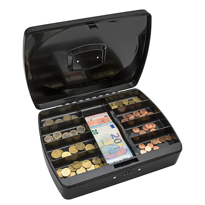 Artikelbild für WEDO Geldkassette 146421Z Größe 4 schwarz, Artikelnummer 818637