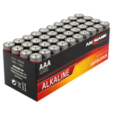 Artikelbild 1 für ANSMANN Batterien Red Alkaline Alkali-Mangan Micro AAA 1,5 V, 40 St., Artikelnummer 506333