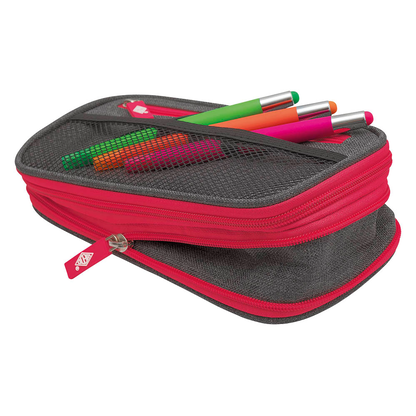 Artikelbild 2 für WEDO Schlampermäppchen NEON Stretch neonrosa/grau, 23,0 x 12,0 cm, Artikelnummer 206454