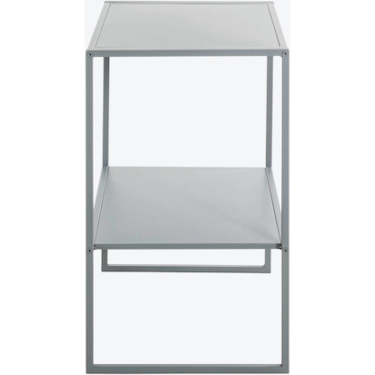 Artikelbild 5 für HAKU Möbel Beistelltisch rechteckig Metall grau 45,0 x 35,0 x 60,0 cm, 1 St., Artikelnummer 200327