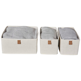 Artikelbild 1 für LOVE !T STORE !T Premium Aufbewahrungskörbe-Set beige, 1 Set, Artikelnummer 740759