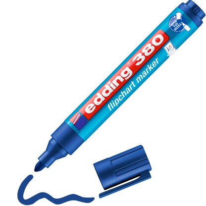 Artikelbild 6 für edding 380 Flipchart-Marker farbsortiert 1,5 - 3,0 mm, 4 St., Artikelnummer 541441