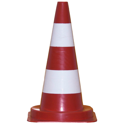 Artikelbild für Leitkegel rot, weiß 50,0 cm, 1 St., Artikelnummer 807438