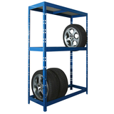 Artikelbild 1 für SZ Metall Reifenregal 24132 blau 139,0 x 50,0 x 180,0 cm, Artikelnummer 791673