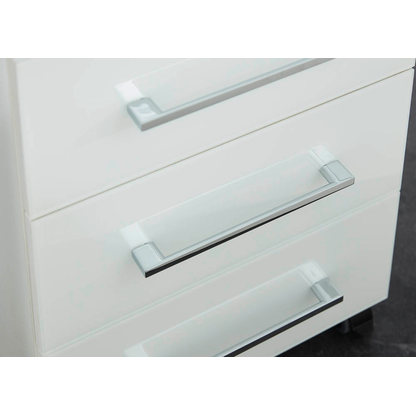 Artikelbild 9 für GERMANIA Monteria Rollcontainer weiß 3 Auszüge 40,0 x 50,0 x 55,0 cm, Artikelnummer 121422