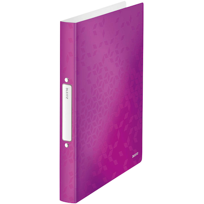 Artikelbild 3 für LEITZ WOW Ringbuch 2-Ringe violett-metallic 3,2 cm DIN A4, 1 St., Artikelnummer 401543