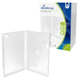 Artikelbild 1 für MediaRange 1er CD-/DVD-Hüllen transparent, 5 St., Artikelnummer 685333