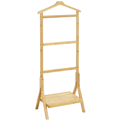 Artikelbild 3 für HAKU Möbel Herrendiener 24188 braun Holz 46,0 x 115,0 cm, Artikelnummer 965424