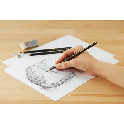 Artikelbild 3 für FABER-CASTELL Pitt Graphite Bleistift-Set HB schwarz, 1 Set, Artikelnummer 277877