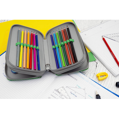 Artikelbild 6 für EBERHARD FABER Federmäppchen befüllt Fußball Motiv 36-teilig, 18,8 x 11,0 cm, Artikelnummer 443727