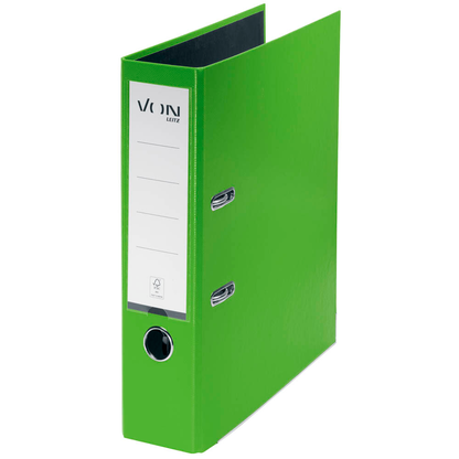 Artikelbild für VON LEITZ Ordner grün Karton 8,0 cm DIN A4, 1 St., Artikelnummer 635726