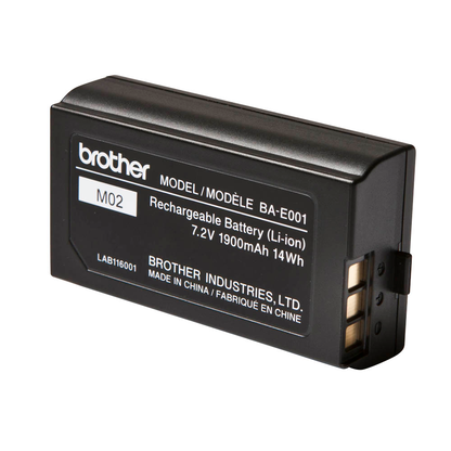 Artikelbild für brother Akku für Beschriftungsgerät BA-E001 Li-Ion 1900 mAh, Artikelnummer 773382