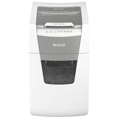 Artikelbild 5 für LEITZ IQ Autofeed Small Office 150 Aktenvernichter mit Partikelschnitt P-5, 2 x 15 mm, bis 150 Blatt, weiß, Artikelnummer 267304
