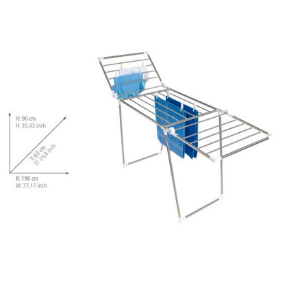 Artikelbild 6 für WENKO Wäscheständer Profi Plus silber, 1 Set, Artikelnummer 531891