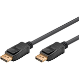 Artikelbild 1 für goobay DisplayPort Kabel 1.4 2,0 m schwarz, 1 St., Artikelnummer 588048