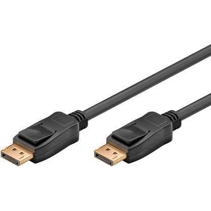 Artikelbild für goobay DisplayPort Kabel 1.4 2,0 m schwarz, 1 St., Artikelnummer 588048