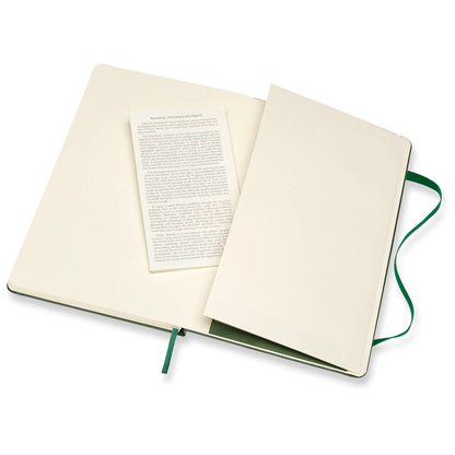 Artikelbild 9 für MOLESKINE Notizbuch Classic Collection fester Einband ca. DIN A5 blanko, myrtengrün Hardcover 240 Seiten, 1 St., Artikelnummer 718856