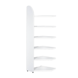 Artikelbild 1 für Kerkmann Eckregal Dante weiß 60,0 x 32,5 - 60,0 x 225,0 cm, 1 St., Artikelnummer 659128