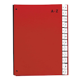Artikelbild 1 für PAGNA Pultordner A-Z rot, 1 St., Artikelnummer 430942