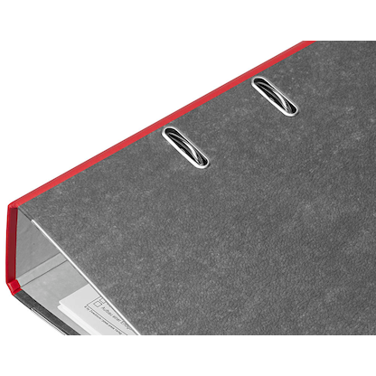 Artikelbild 3 für LEITZ 1080 Ordner rot marmoriert Karton 8,0 cm DIN A4, 1 St., Artikelnummer 652388