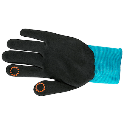 Artikelbild 2 für GARDENA Gartenhandschuhe 42% Polyester, 55% Nitril, 3% Elasthan, Nitrilbeschichtung der Handflächen blau Größe 10, 1 Paar, Artikelnummer 213359