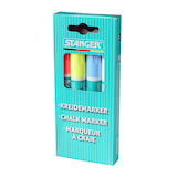 Artikelbild 1 für STANGER small Kreidemarker farbsortiert 2,0 - 6,0 mm, 4 St., Artikelnummer 386207