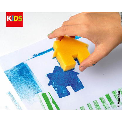 Artikelbild 3 für Marabu Little Artist Stempel Malschwämme, Artikelnummer 399479