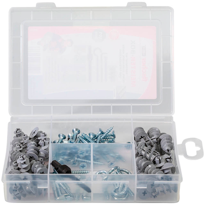Artikelbild 3 für fischer easyDIY Box Gipskarton 513892 Dübel- und Schrauben-Sortiment, 100-teilig, Artikelnummer 479657
