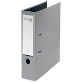 Artikelbild 1 für VON LEITZ Ordner grau Karton 8,0 cm DIN A4, 1 St., Artikelnummer 635739