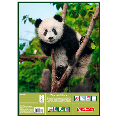 Artikelbild 4 für herlitz Zeichenblock DIN A3 100 g/m², 25 Blatt, 1 St., Artikelnummer 801229