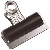 Artikelbild 1 für Q-CONNECT Briefklemmer schwarz 7,0 cm, 10 St., Artikelnummer 654259