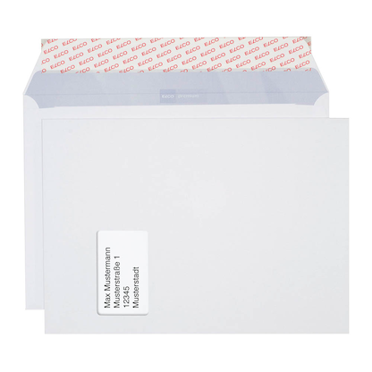 Artikelbild für ELCO Briefumschläge office DIN C4 mit Fenster hochweiß haftklebend 50 St., Artikelnummer 359245