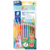 Artikelbild 1 für STAEDTLER Noris Club® jumbo Buntstifte farbsortiert, 10 St., Artikelnummer 602831