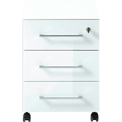 Artikelbild 6 für GERMANIA Monteria Rollcontainer weiß 3 Auszüge 40,0 x 50,0 x 55,0 cm, Artikelnummer 121422