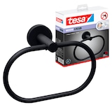 Artikelbild 1 für tesa Handtuchhalter MOON schwarz, matt, 1 St., Artikelnummer 554879