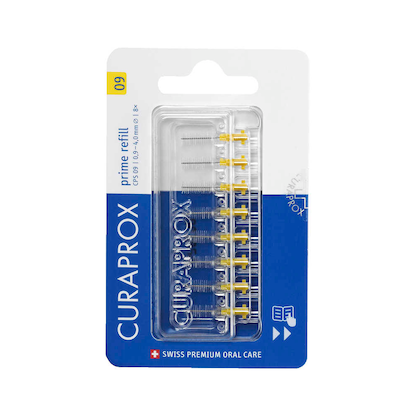 Artikelbild für CURAPROX Interdentalbürsten-Aufsätze CPS 09 Prime, 8 St., Artikelnummer 768529