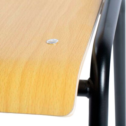 Artikelbild 6 für LÜLLMANN Stapelstuhl 225315 buche, schwarz Holz, 1 St., Artikelnummer 790778