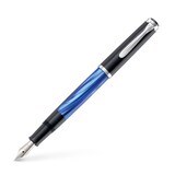 Artikelbild 1 für Pelikan Classic M 205 Kolbenfüller blau-marmoriert F (fein), 1 St., Artikelnummer 411145