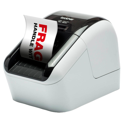 Artikelbild für brother QL-800 Etikettendrucker weiß, schwarz, Artikelnummer 350020