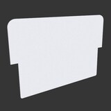 Artikelbild 1 für update displays Topschild für Plakatständer 54,0 cm x 4,0 mm x 42,0 cm, Artikelnummer 646897