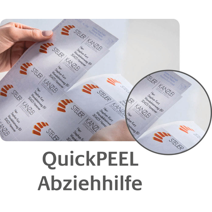 Artikelbild 6 für AVERY Zweckform Adressetiketten 7160-10 weiß 63,5 x 38,1 mm, 10 Blatt, Artikelnummer 296733