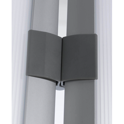 Artikelbild 4 für PAPERFLOW Trennwand, silber 76,0 x 160,0 cm mit Rollen, 2 St., Artikelnummer 957894