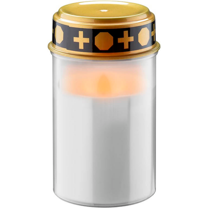 Artikelbild für goobay Grablicht LED mit Timer weiß, 1 St., Artikelnummer 505162